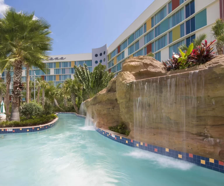 Themed Hotels in Florida. Cabana Bay Beach