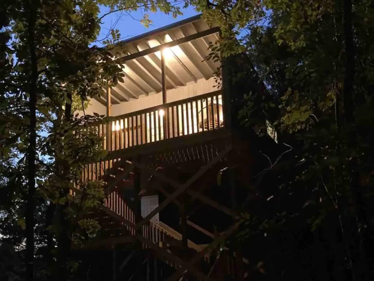 Treehosue cabin in Texas Texas forest