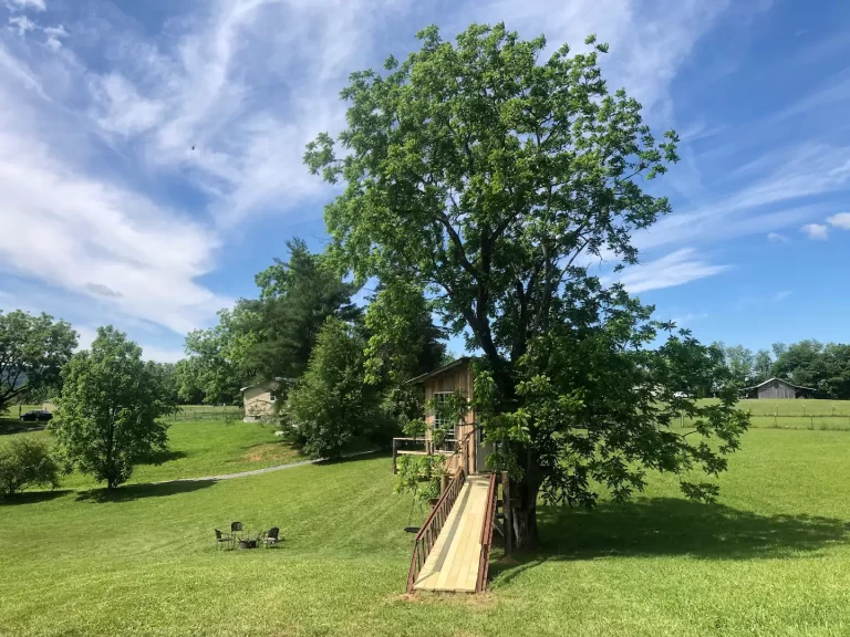 Treehouse cabin in Pennsylvania Fairview Farms1