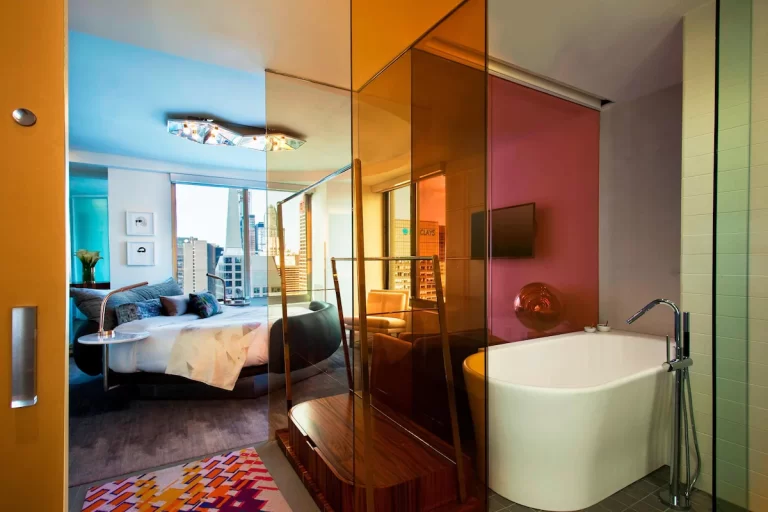 W New York Times Square suite with city views
