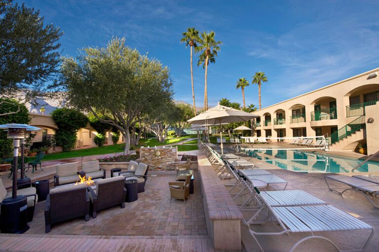 clothing optional resort in Palm Springs Desert sun resort