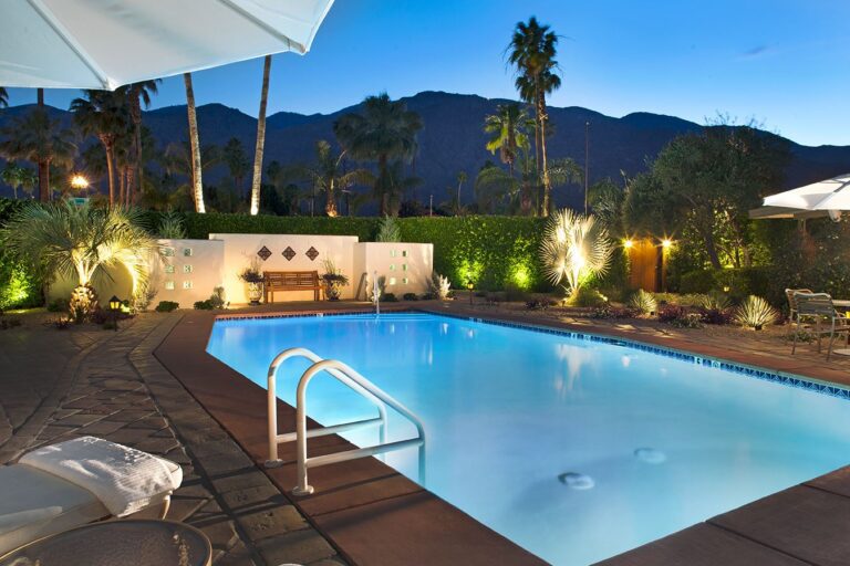 clothing optional resort in Palm Springs The Hacienda at Warm Sands