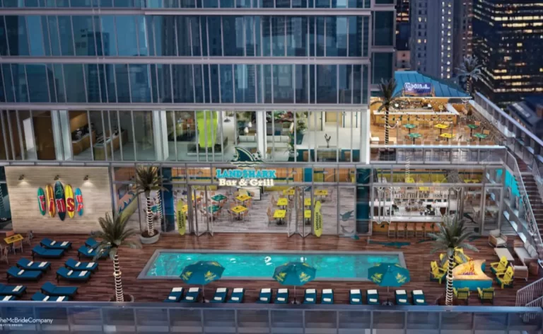 margaritaville resort times square new york pool and poolside bar & grill