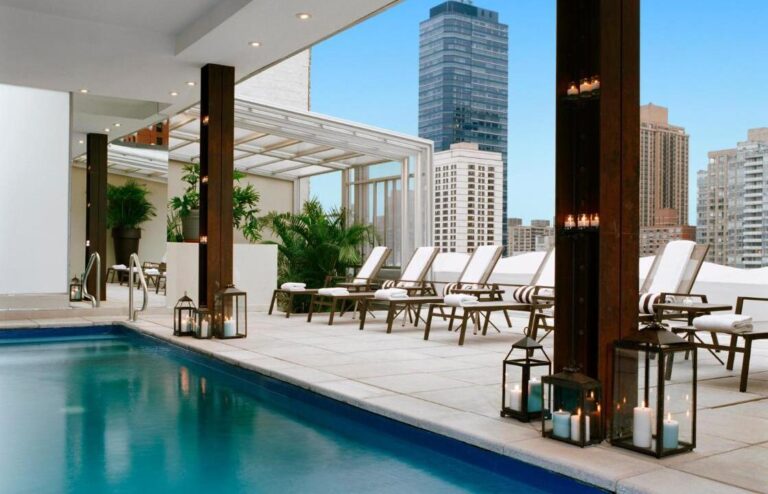 Empire Hotel in nyc with rooftop pool