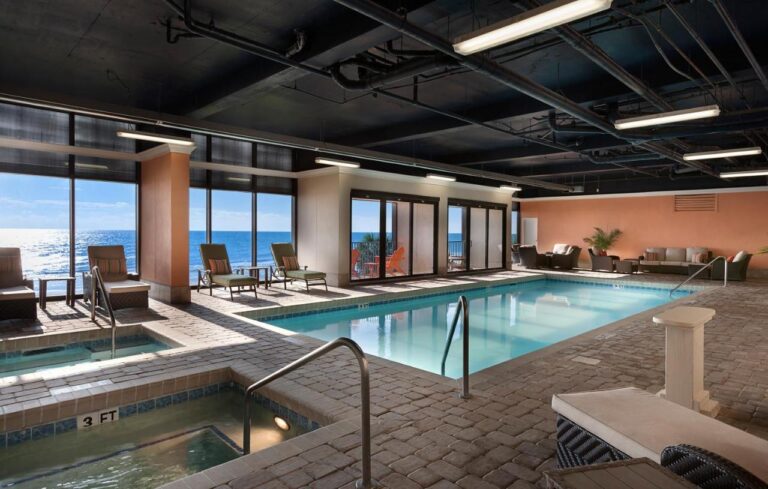 Sand Dunes Resort & Suites with indoor pool in myrtle beach