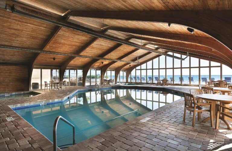Sands Ocean Club with indoor pool in myrtle beach