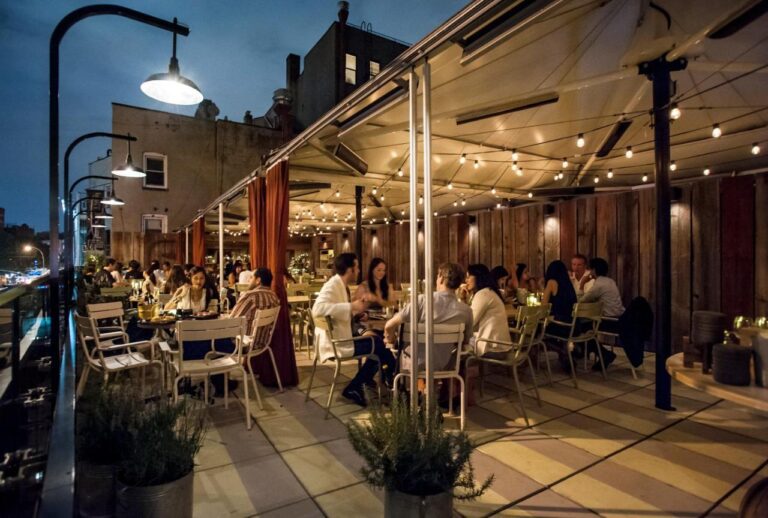Sixty LES terrace in nyc