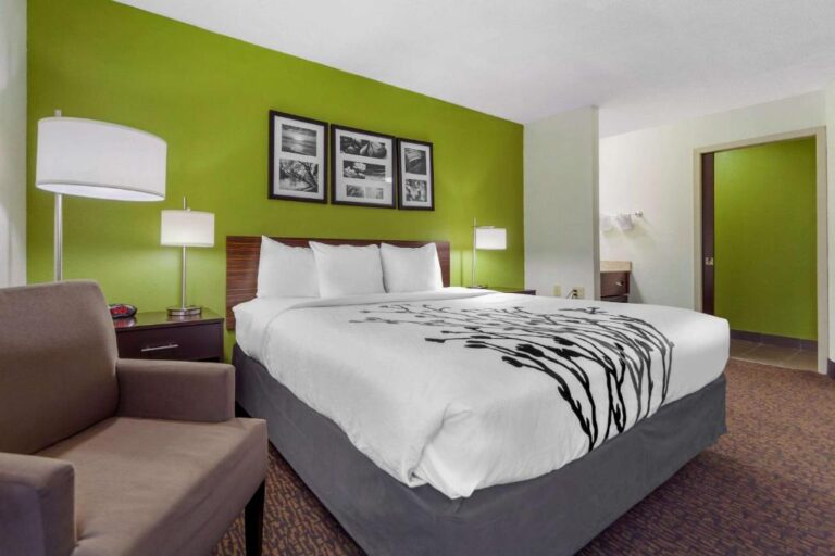 Sleep Inn By Choice Hotels - Pool Area with Hot Tub - Deluxe King Room
