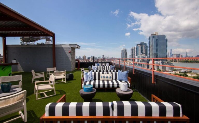 The Williamsburg Hotel rooftop