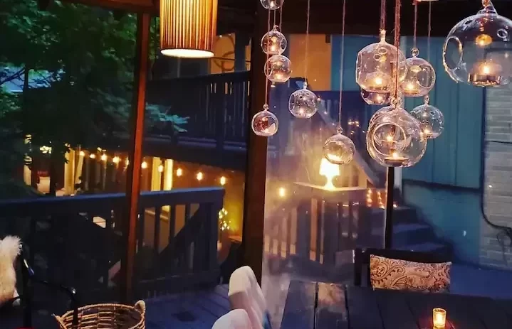 Wisconsin Treehouse Getaway romantic hotels in wisconsin dells