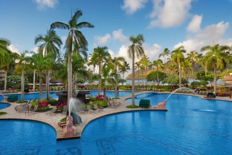 hawaii romantic hotels at Marriott's Kaua'i Beach Club