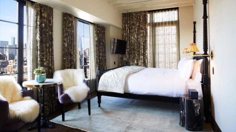 love hotels for couples in nyc at The Ludlow Hotel