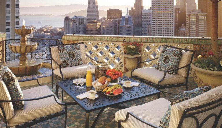 nortehrn california romantic hotels at Fairmont San Francisco