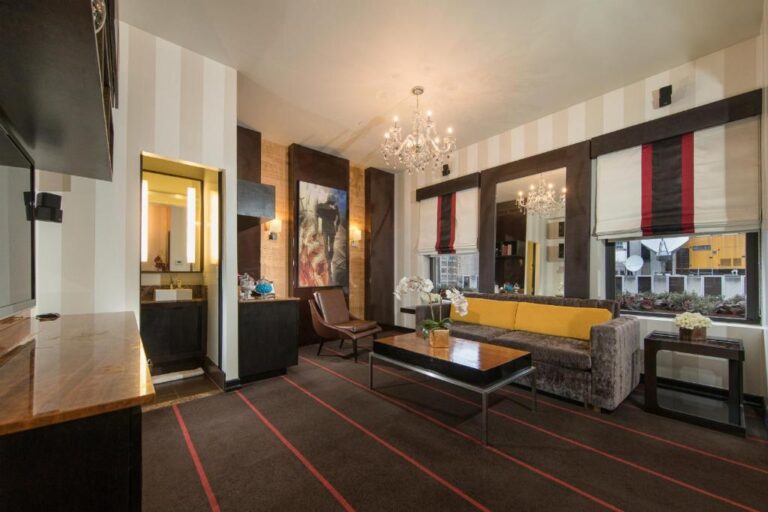 nyc love hotels for couples at Sanctuary Hotel New York