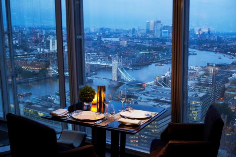 romantic hotels in london at Shangri-La The Shard