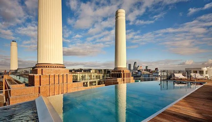 romantic hotels in london at art'otel London Battersea Power Station