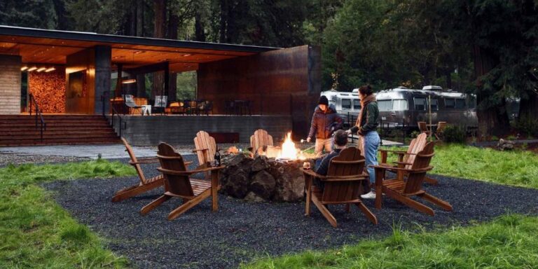 romantic hotels in northenr california at AutoCamp Russian River