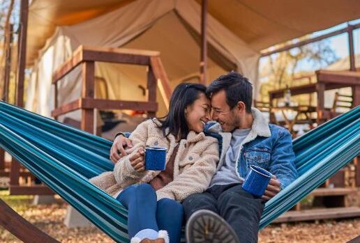 romantic hotels in northern california at Wildhaven Sonoma Glamping