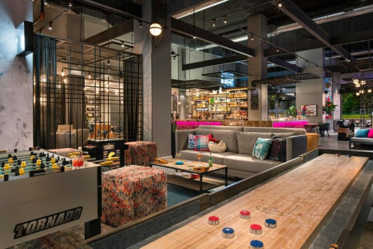 Moxy Chicago Downtown themed hotel