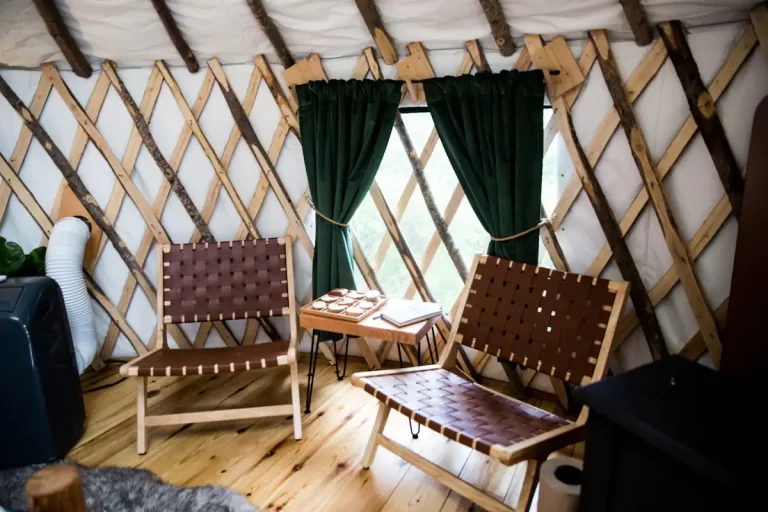 The Yurt themed accommodation in nh