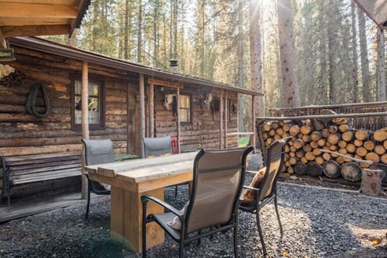 honeymoon suites at Rustic Cozy cabin in edmonton