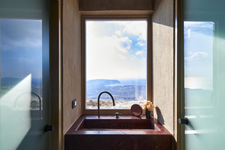 honeymoon suites at Santorini Sky, The Lodge in santorini