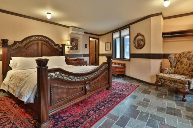 honeymoon suites at Stone Chalet Bed & Breakfast Inn in michigan
