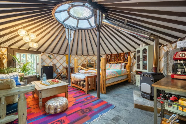 honeymoon suites in edmonton at Shanti Yurt