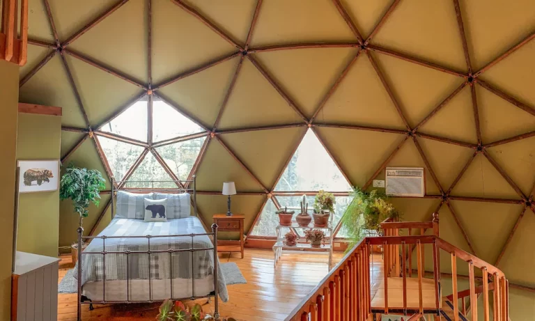 honeymoon suites in raleigh at Private Geodesic Dome
