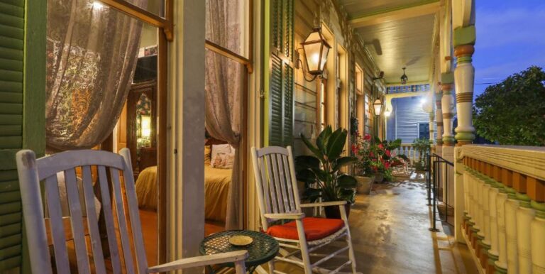 new orleans honeymoon suites at Maison Perrier Bed & Breakfast