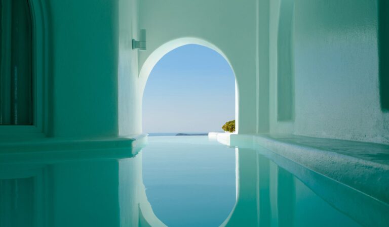santorini honeymoon suites at Dana Villas & Infinity Suites