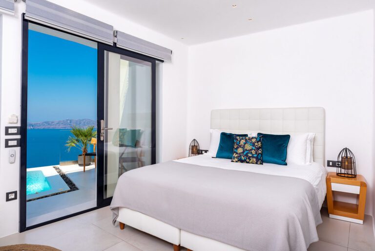 santorini honeymoon suites at Daydream Luxury Suites