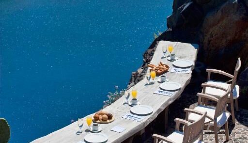 santorini honeymoon suites at Honeymoon Petra Villas