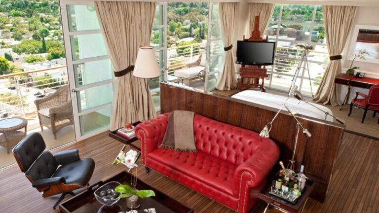 honeymoon suites at Mr C Beverly Hills in los angeles