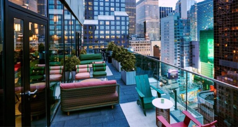 weekend getaways from new jersey at citizenM New York Times Square