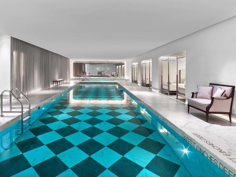Baccarat Hotel and Residences New York with indoor pool in nyc