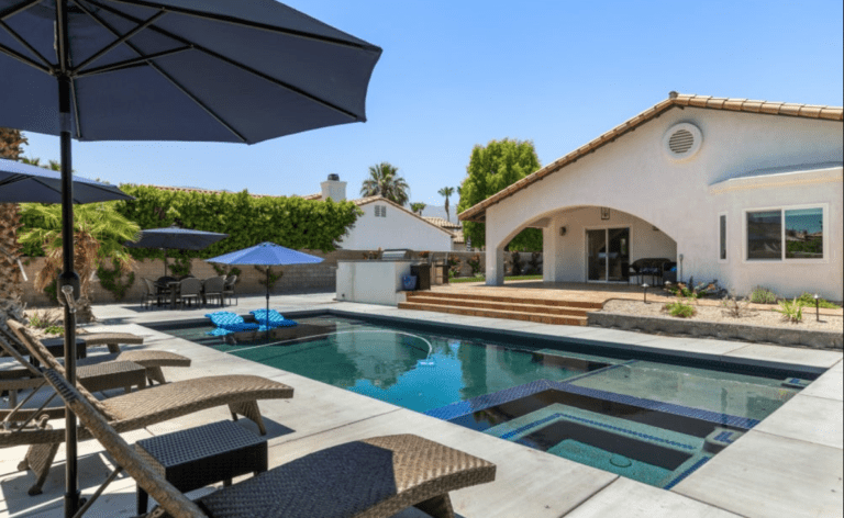 la quinta 44 affordable villa with private pool in palm springs