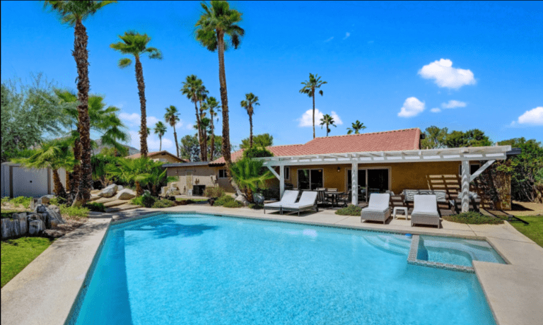 palm desert cheap villa with pool in palm springs