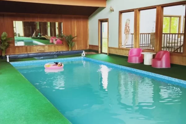 Grandpa's Poolhouse Indoor Pool