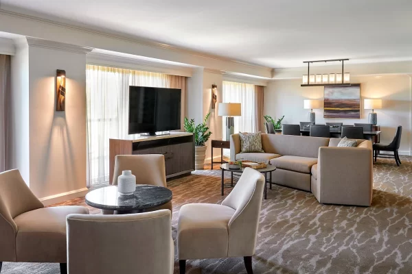 JW Marriott San Antonio Hill Country Resort & Spa living area in suite