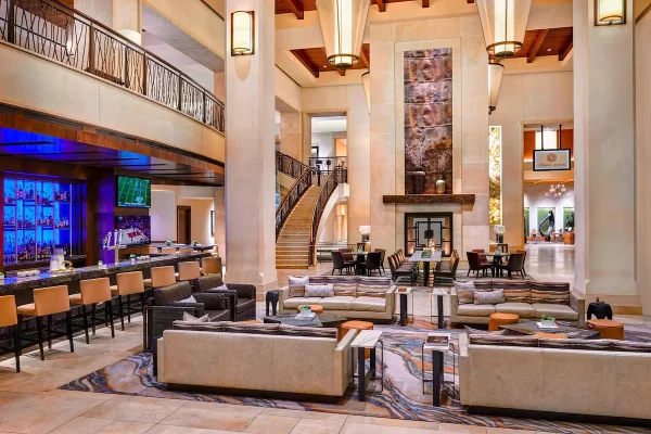 JW Marriott San Antonio Hill Country Resort & Spa lobby