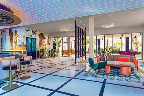 exotic hotel Moxy Miami South Beach
